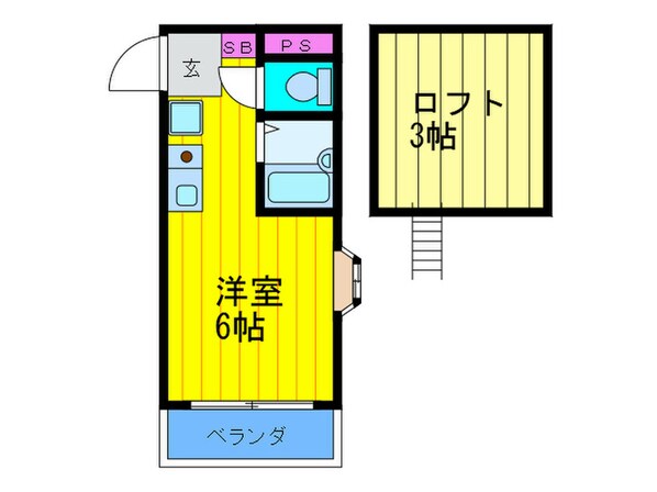 藤ビルの物件間取画像